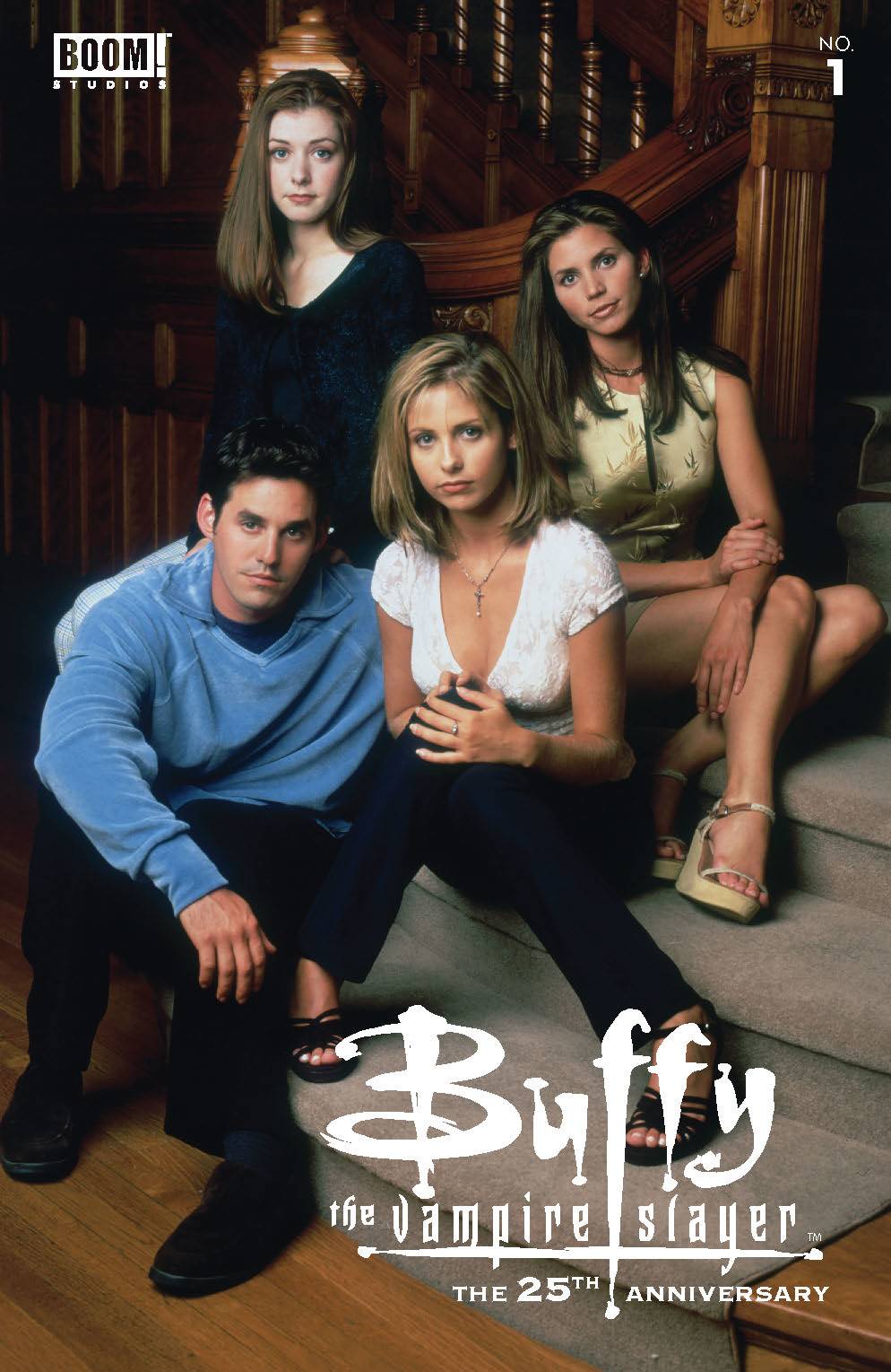 Buffy Vampire Slayer 25th Anniversary #1 Cover F Scooby Gang Photo