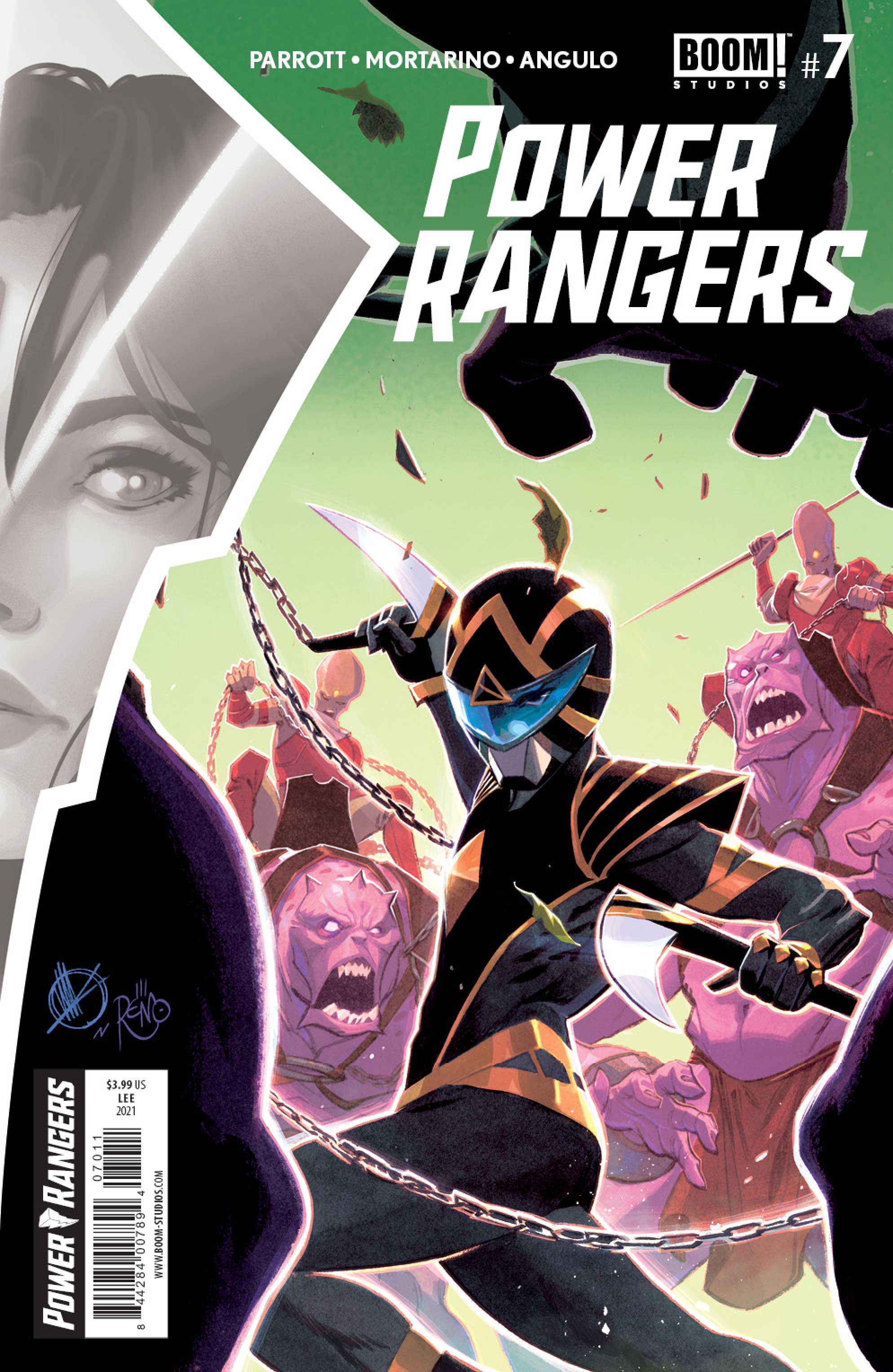 Power Rangers #7 Cover A Scalera