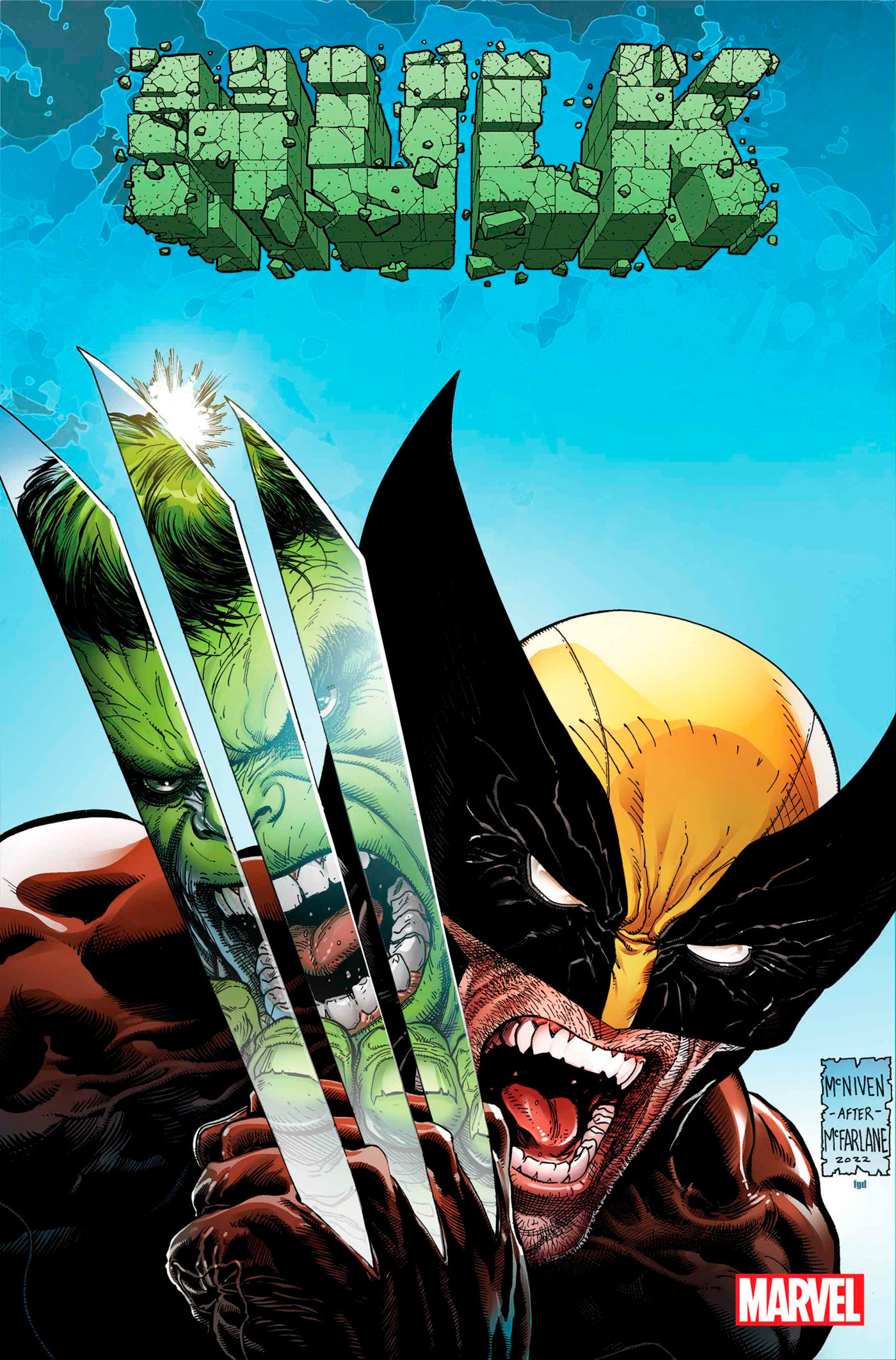 Hulk #13 McNiven Classic Homage Variant (2022)