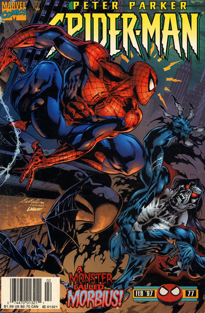 Spider-Man #77 [Newsstand]-Fine (5.5 – 7)