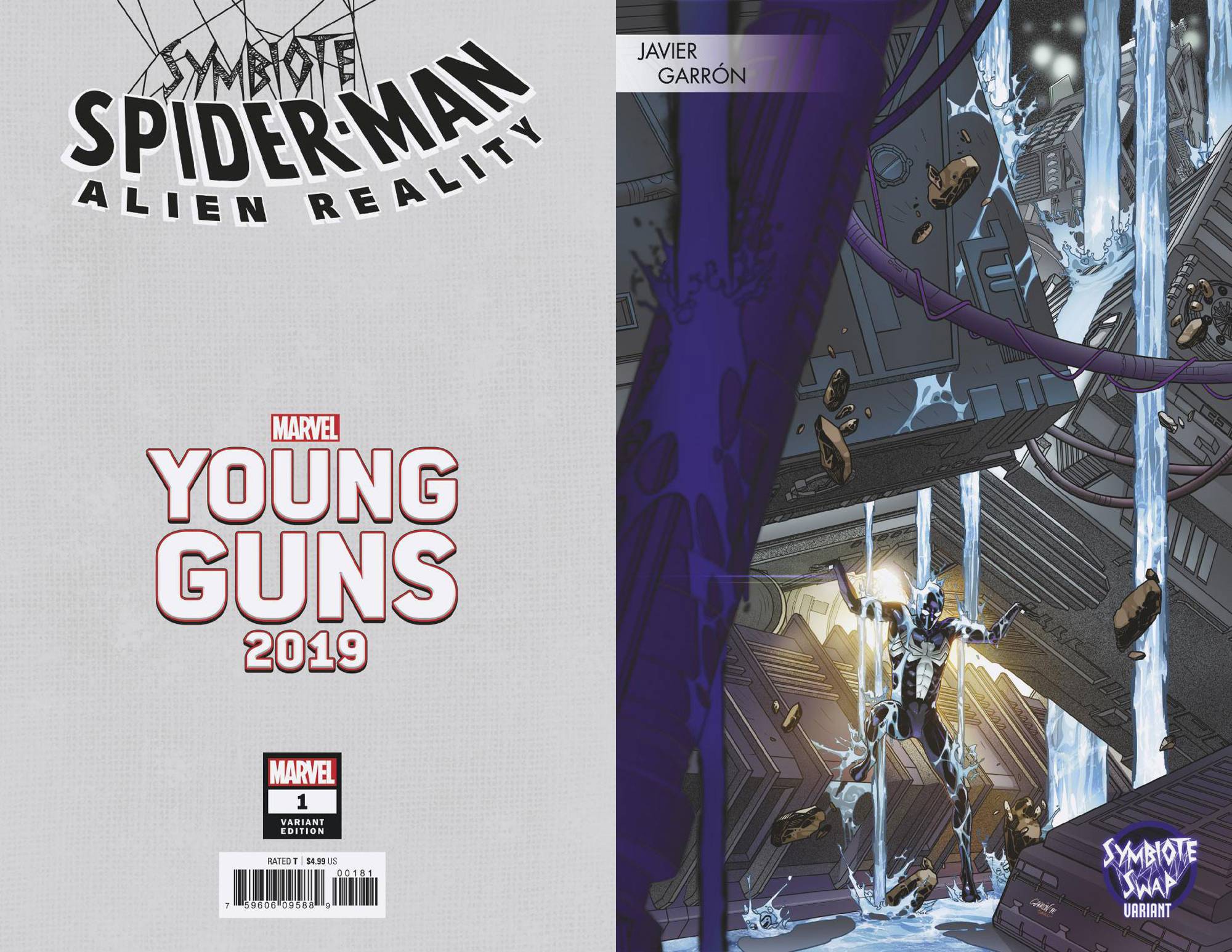 Symbiote Spider-Man Alien Reality #1 Garron Young Guns Variant (Of 5)