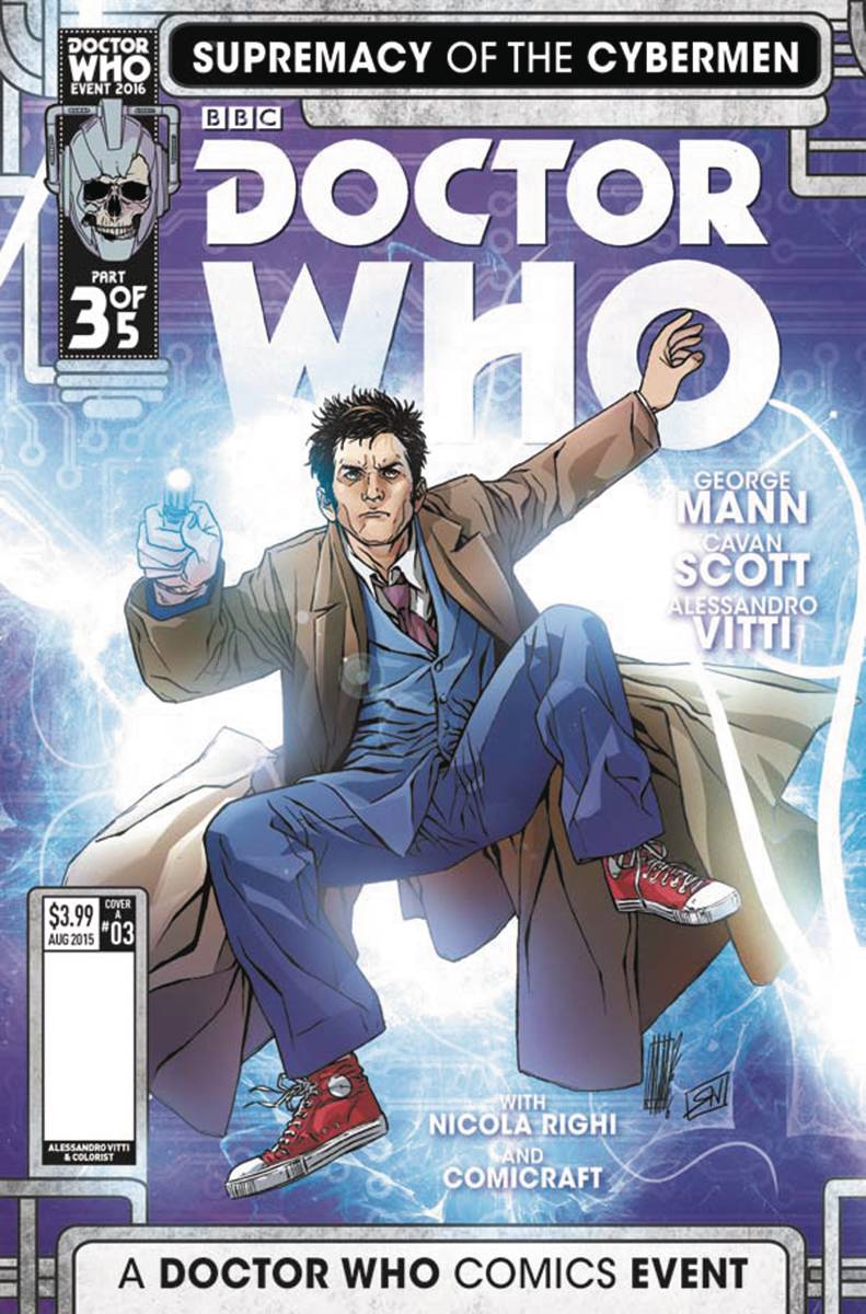 Doctor Who Supremacy of the Cybermen #3 Cover A Vitti