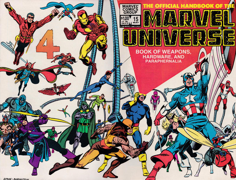 The Official Handbook of The Marvel Universe #15 [Direct]-Very Good (3.5 – 5)