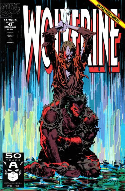 Wolverine #43 [Direct](1988)-Very Fine (7.5 – 9)