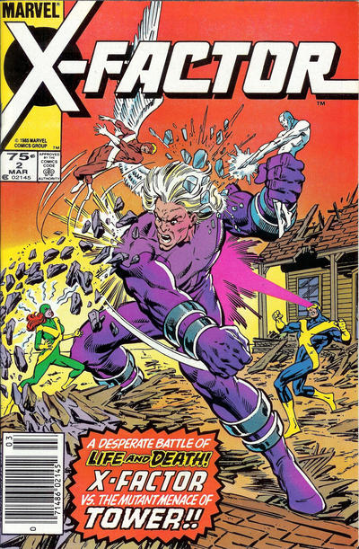 X-Factor #2 [Newsstand]-Good (1.8 – 3)