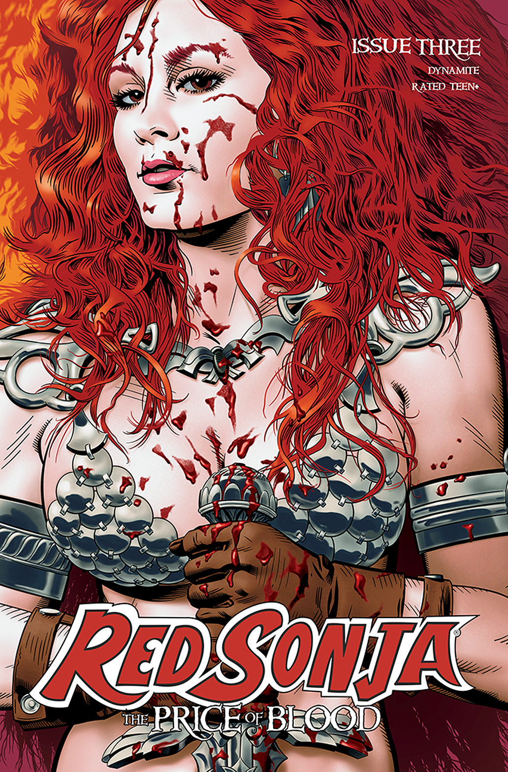 Red Sonja Price of Blood #3 Cover B Golden