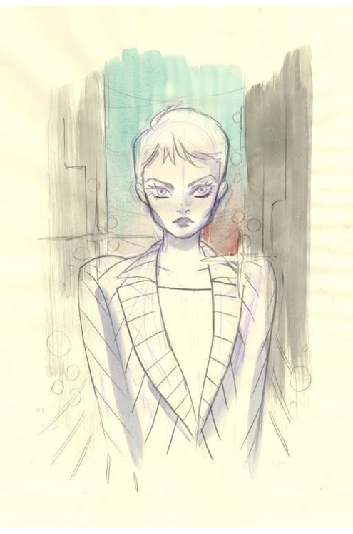 Blade Runner Origins #2 Cover E Last Call Momoko Sketch