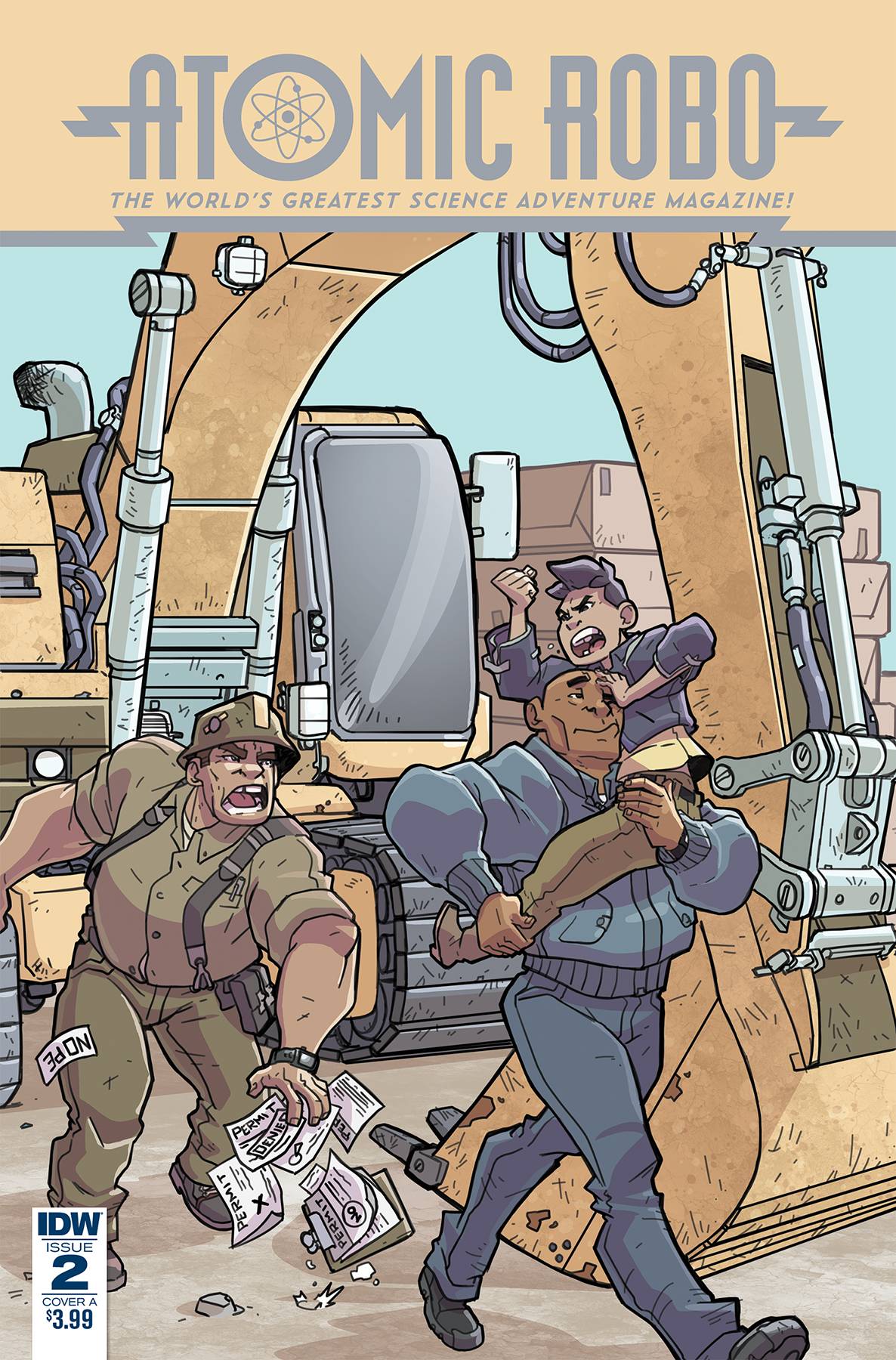 Atomic Robo Spectre of Tomorrow #2 Cover A Wegener