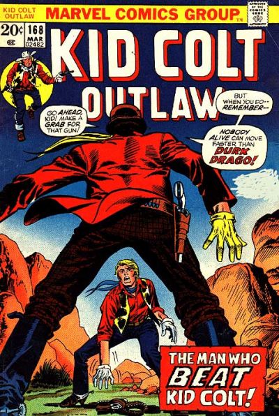 Kid Colt Outlaw #168 - Vg-