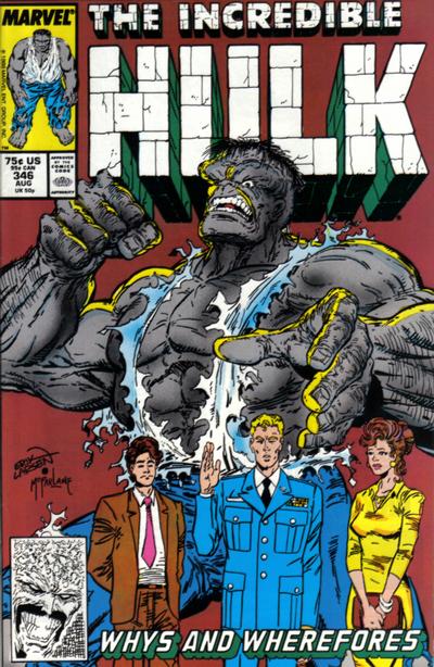 The Incredible Hulk #346 [Direct]-Fine (5.5 – 7)