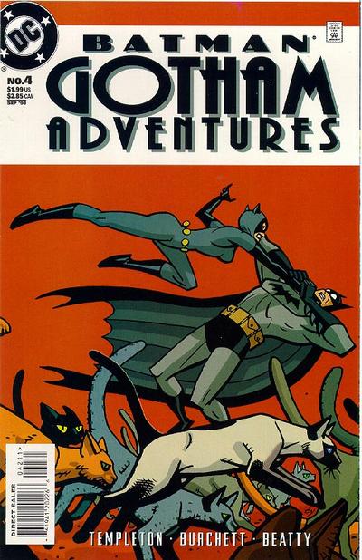 Batman: Gotham Adventures #4 [Direct Sales]-Fine (5.5 – 7)