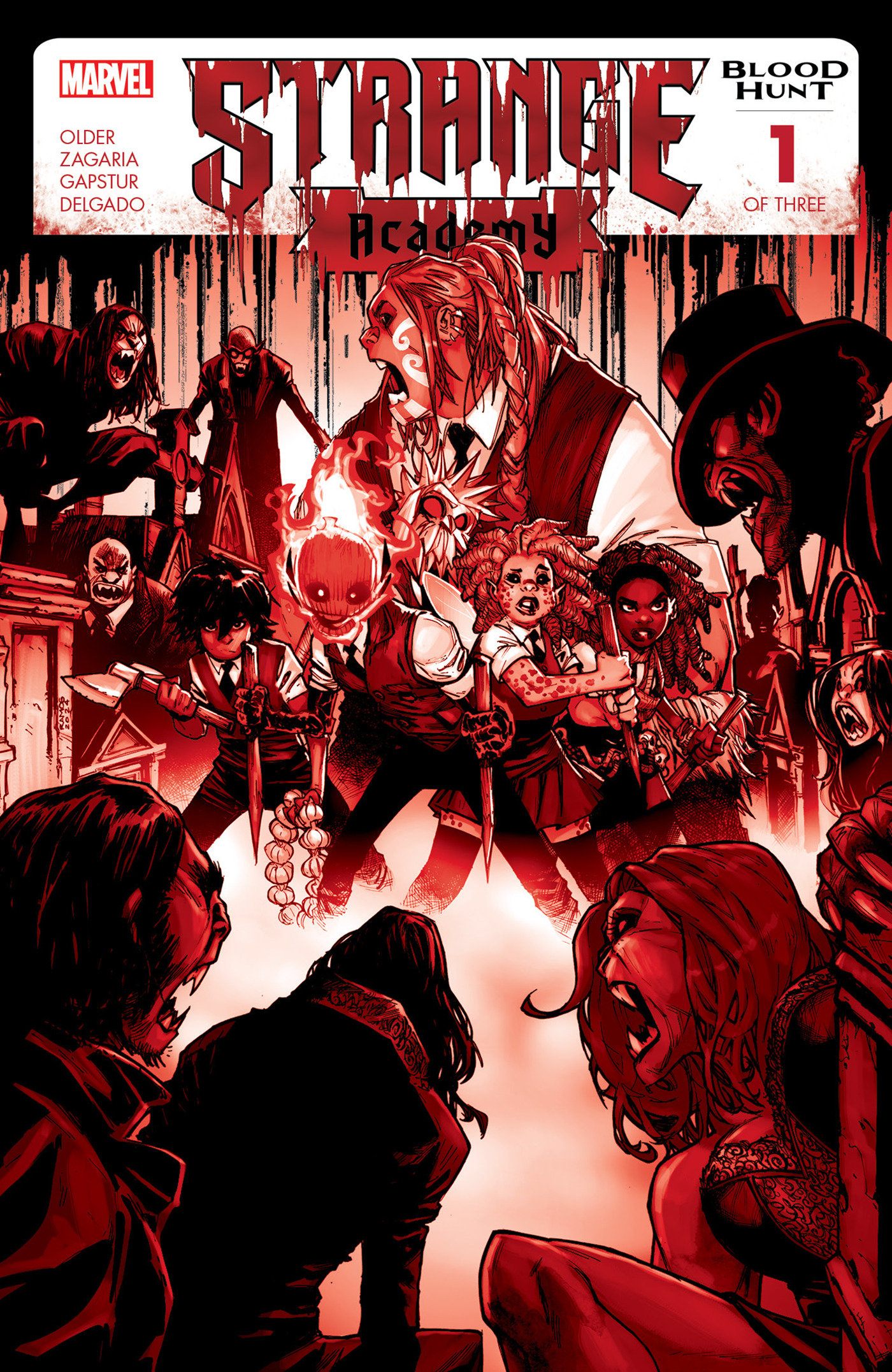 Strange Academy Blood Hunt #1 2nd Printing Blood Splatter (Of 3)