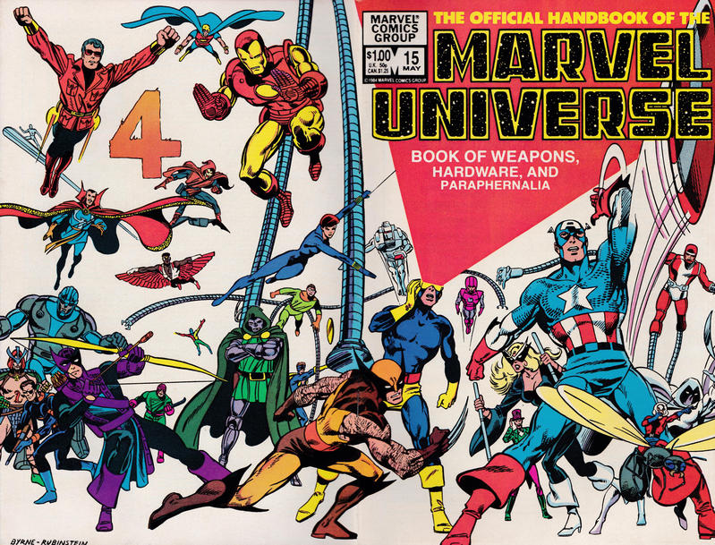 The Official Handbook of The Marvel Universe #15 [Direct]-F/Vf
