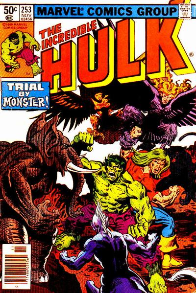 Incredible Hulk #253 [Newsstand] - Vf/Nm 9.0