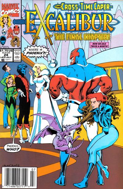 Excalibur #24 [Newsstand]-Very Good (3.5 – 5)