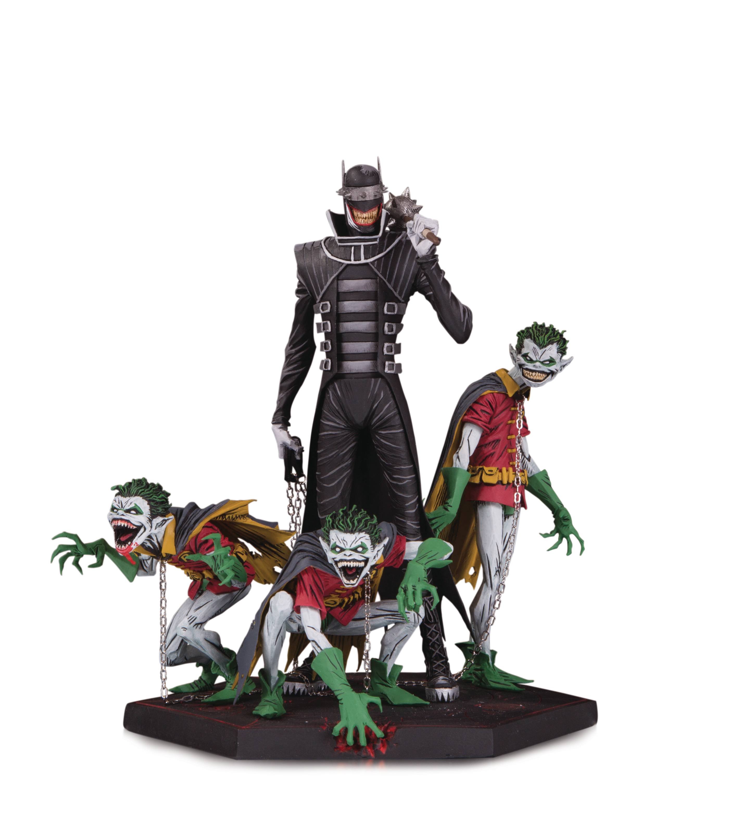 Dark Nights Metal Batman Who Laughs & Robins Deluxe Statue