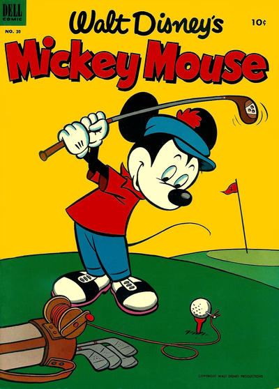 Walt Disney's Mickey Mouse #30-Very Good (3.5 – 5)