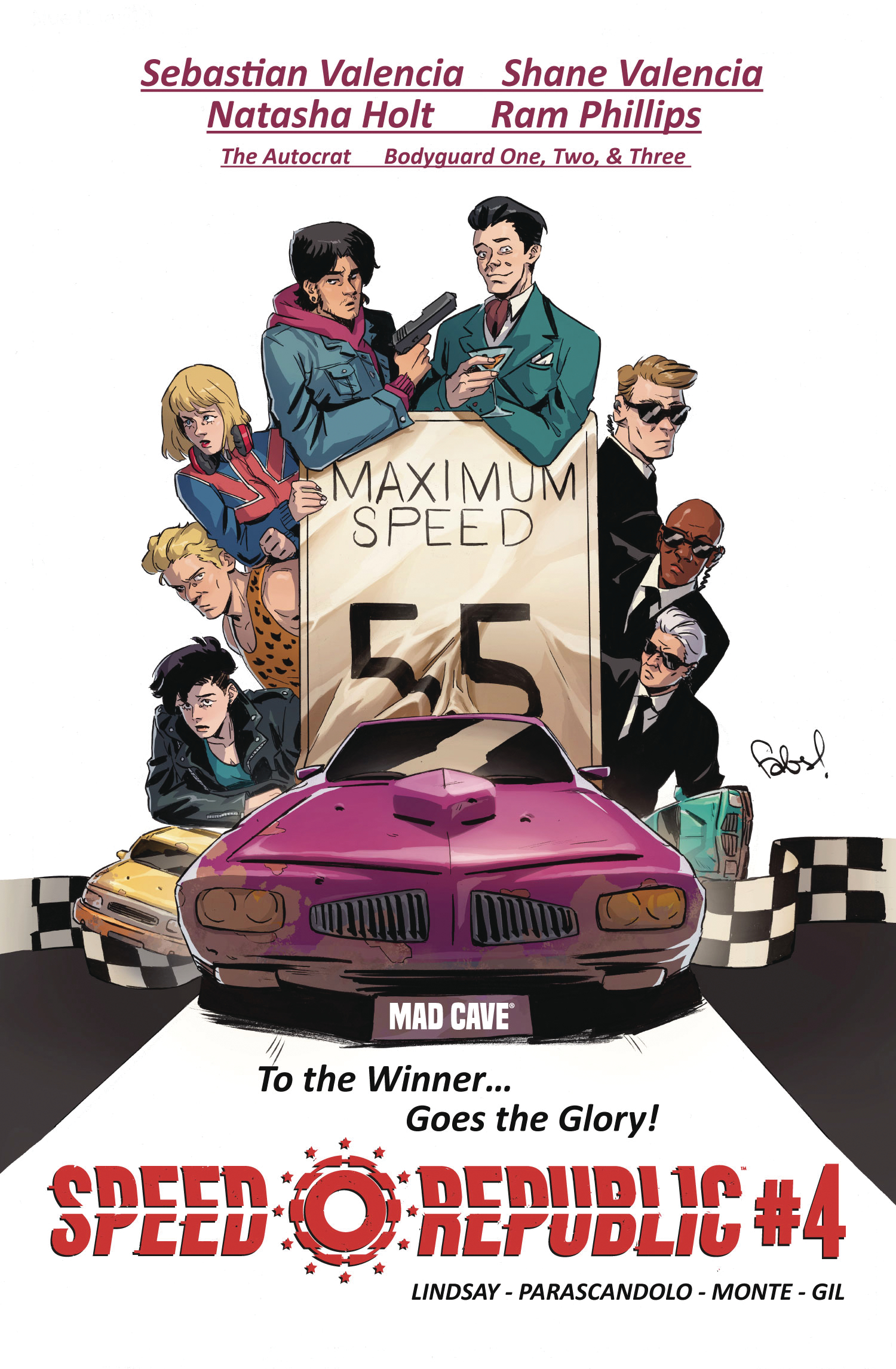 Speed Republic #4 Cover B Lelay & Schroer