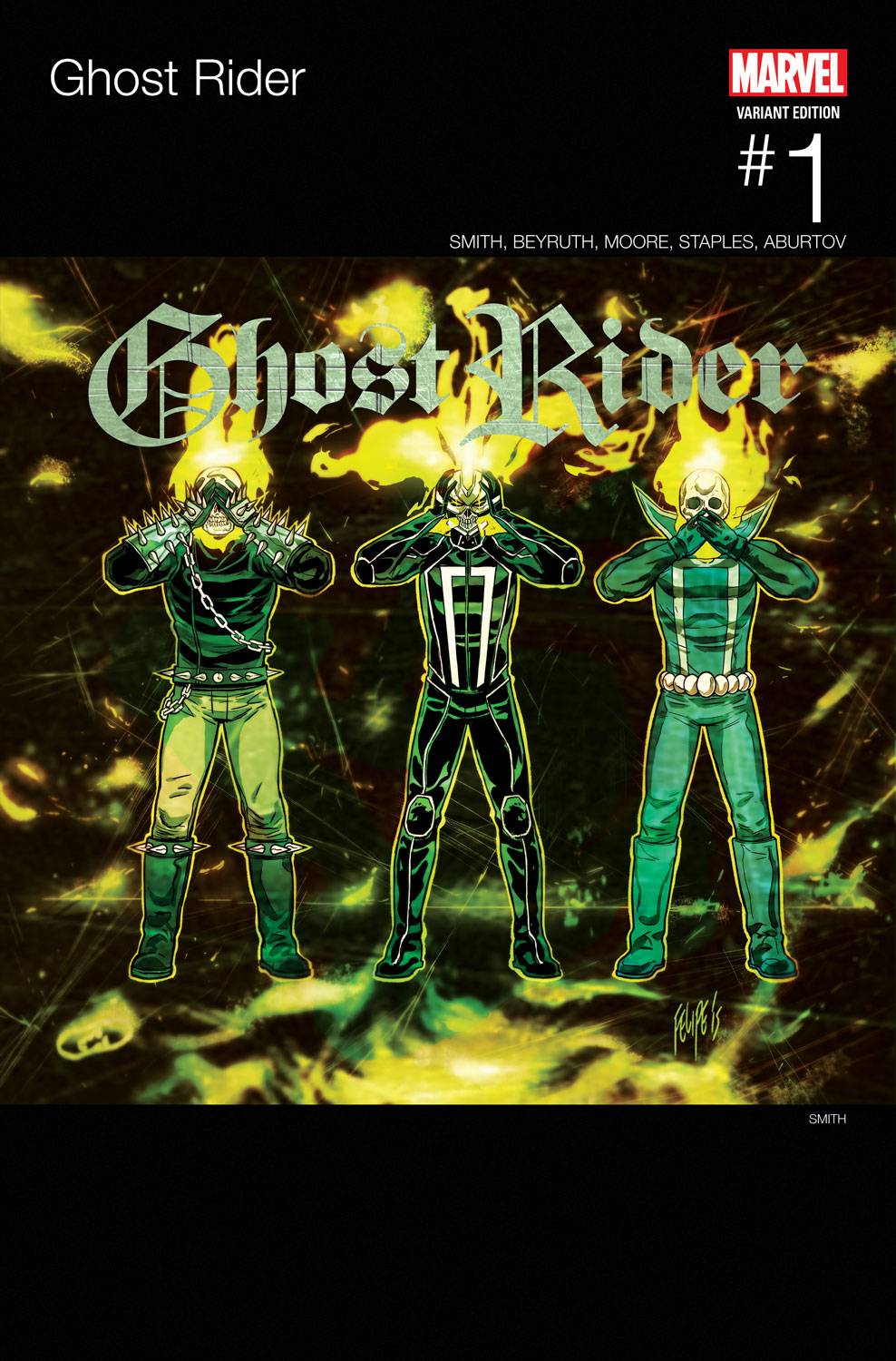 Ghost Rider #1 Smith Hip Hop Variant