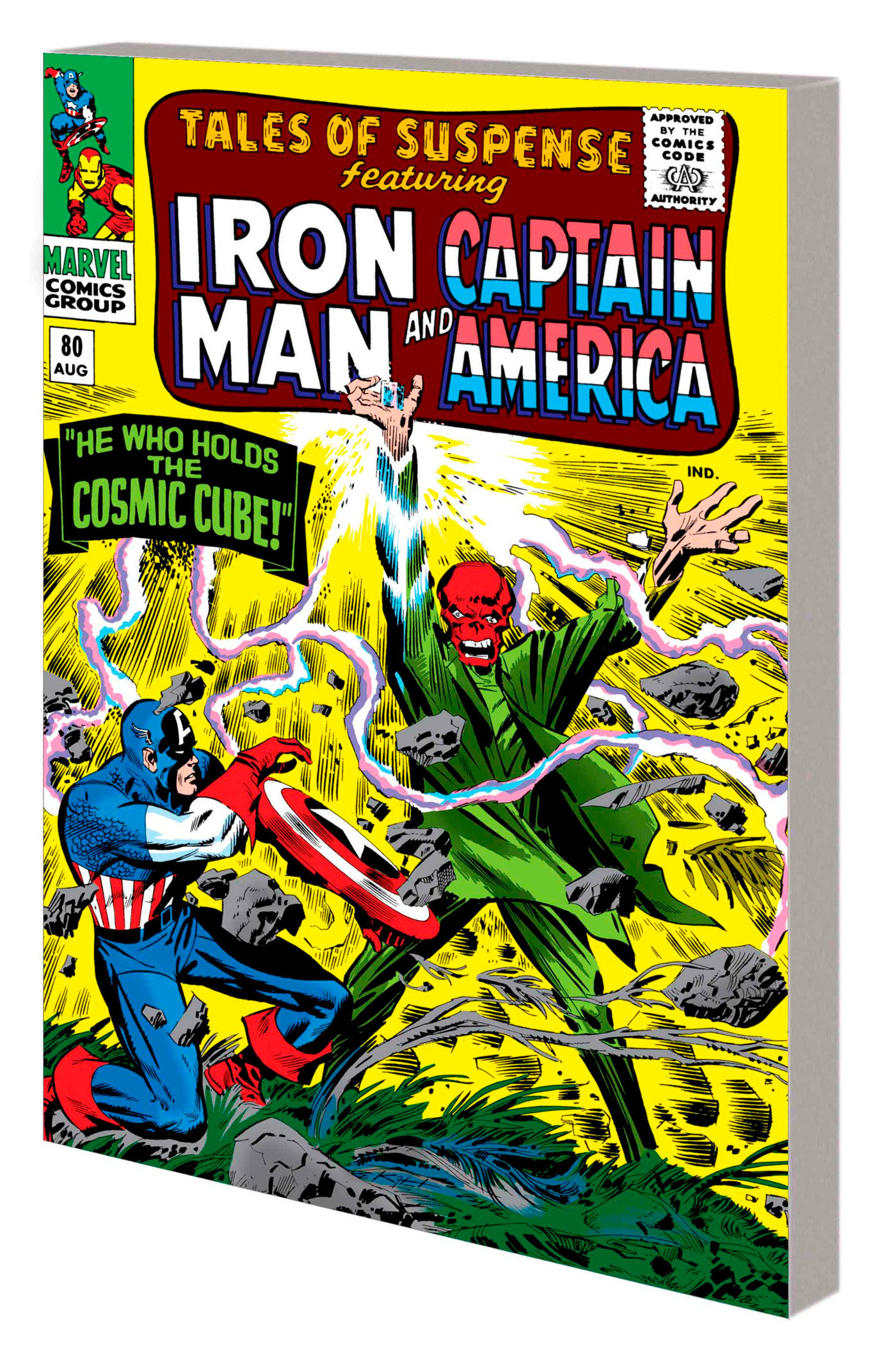 Mighty Marvel Masterworks Captain America Graphic Novel Volume 2 Red Skull Lives Direct Market Variant