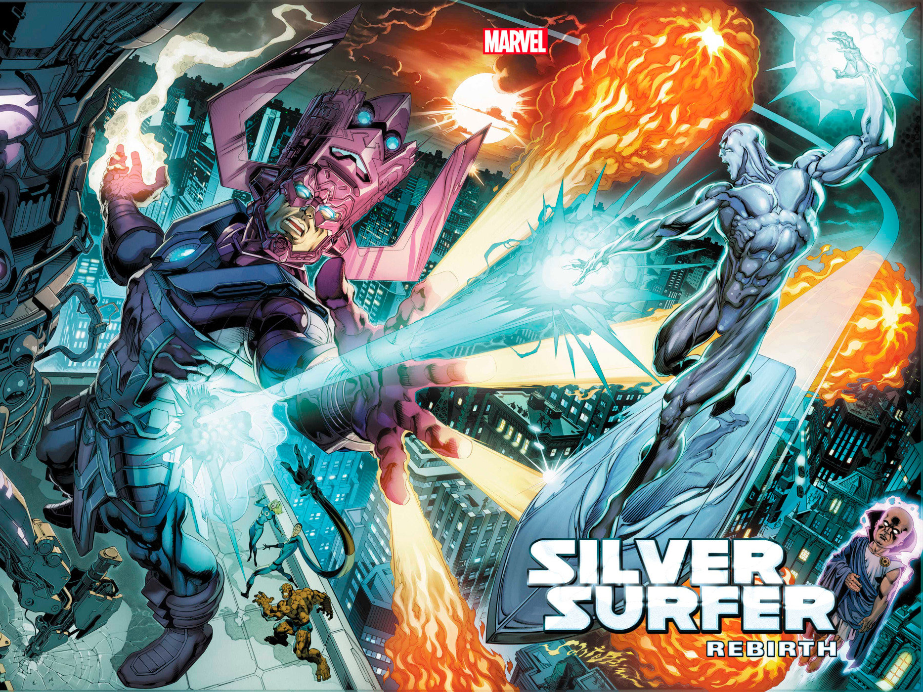 Silver Surfer Rebirth #1 Castellini Wraparound Variant (Of 5)