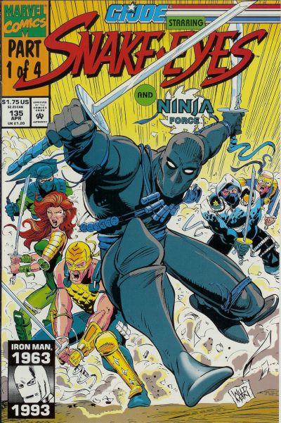 G.I. Joe, A Real American Hero #135 [Direct]-Fine (5.5 – 7)