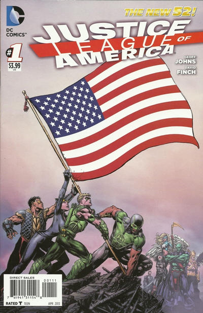 Justice League of America #1 [Direct Sales]-Very Fine (7.5 – 9)