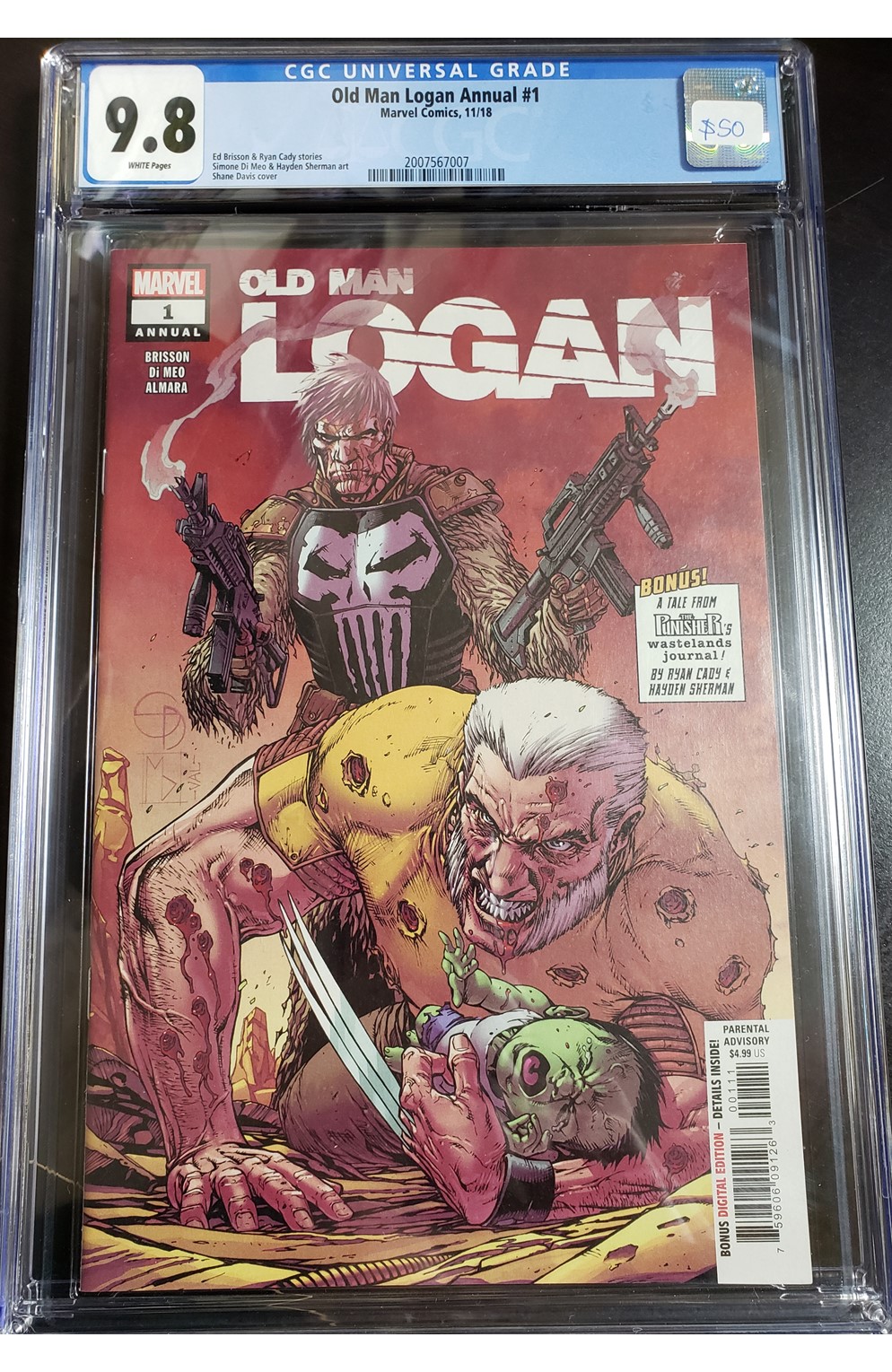 Old Man Logan Annual #1 Cgc 9.8