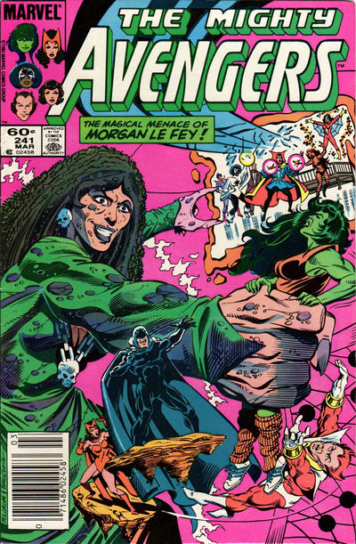 The Avengers #241 [Newsstand] - Vf 8.0