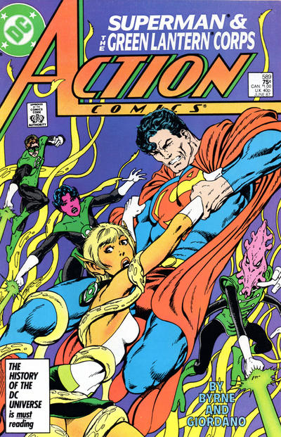 Action Comics #589 [Direct]-Fine (5.5 – 7)
