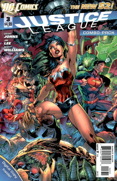 Justice League #3 Combo Pack (2011)