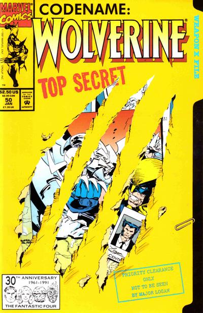 Wolverine #50 [Direct]-Near Mint (9.2 - 9.8)