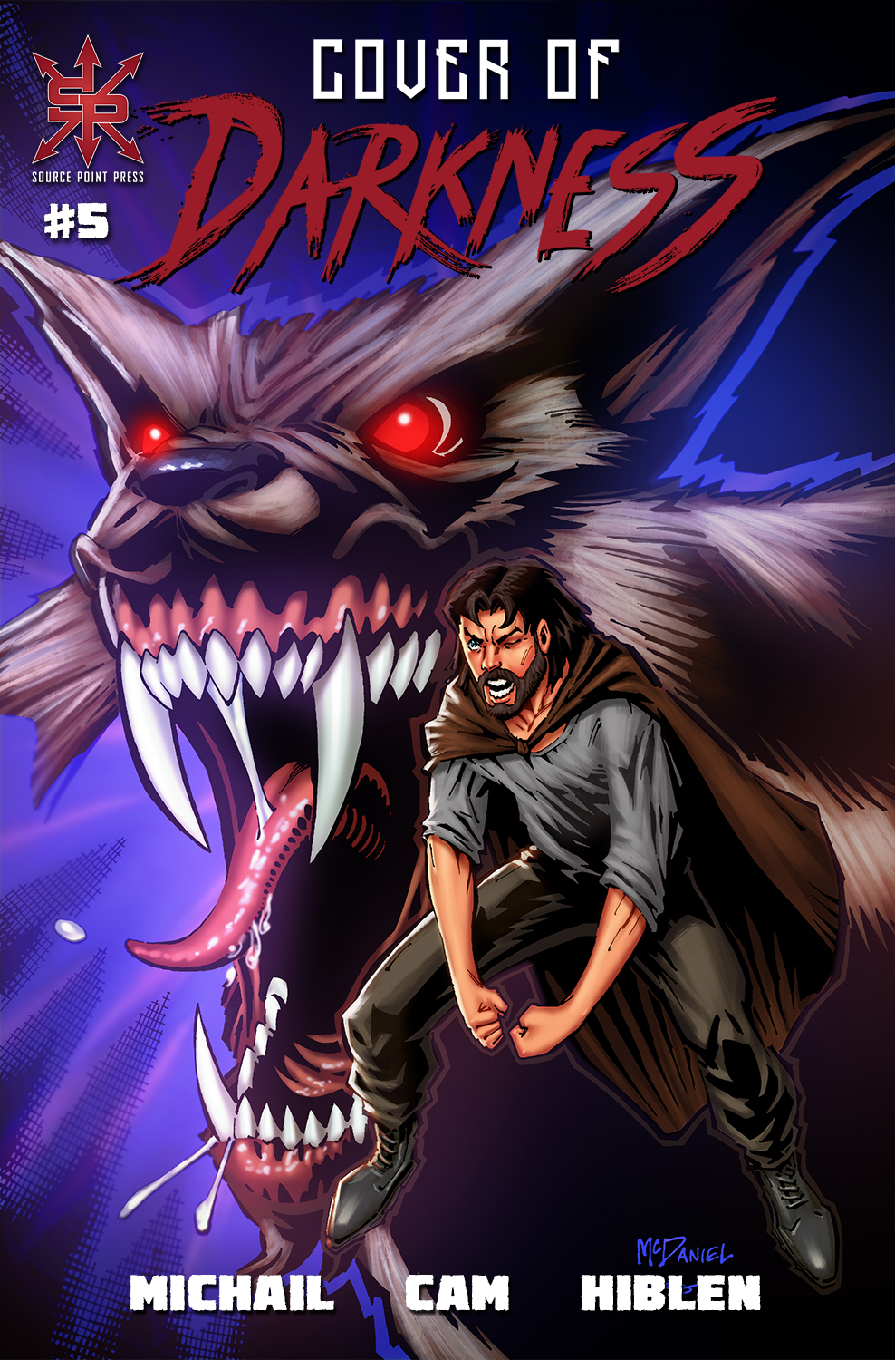 Cover of Darkness #5 Cover B Mcdaniel (Mature)