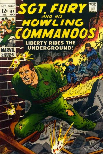 Sgt. Fury #66 - Fn/Vf 7.0