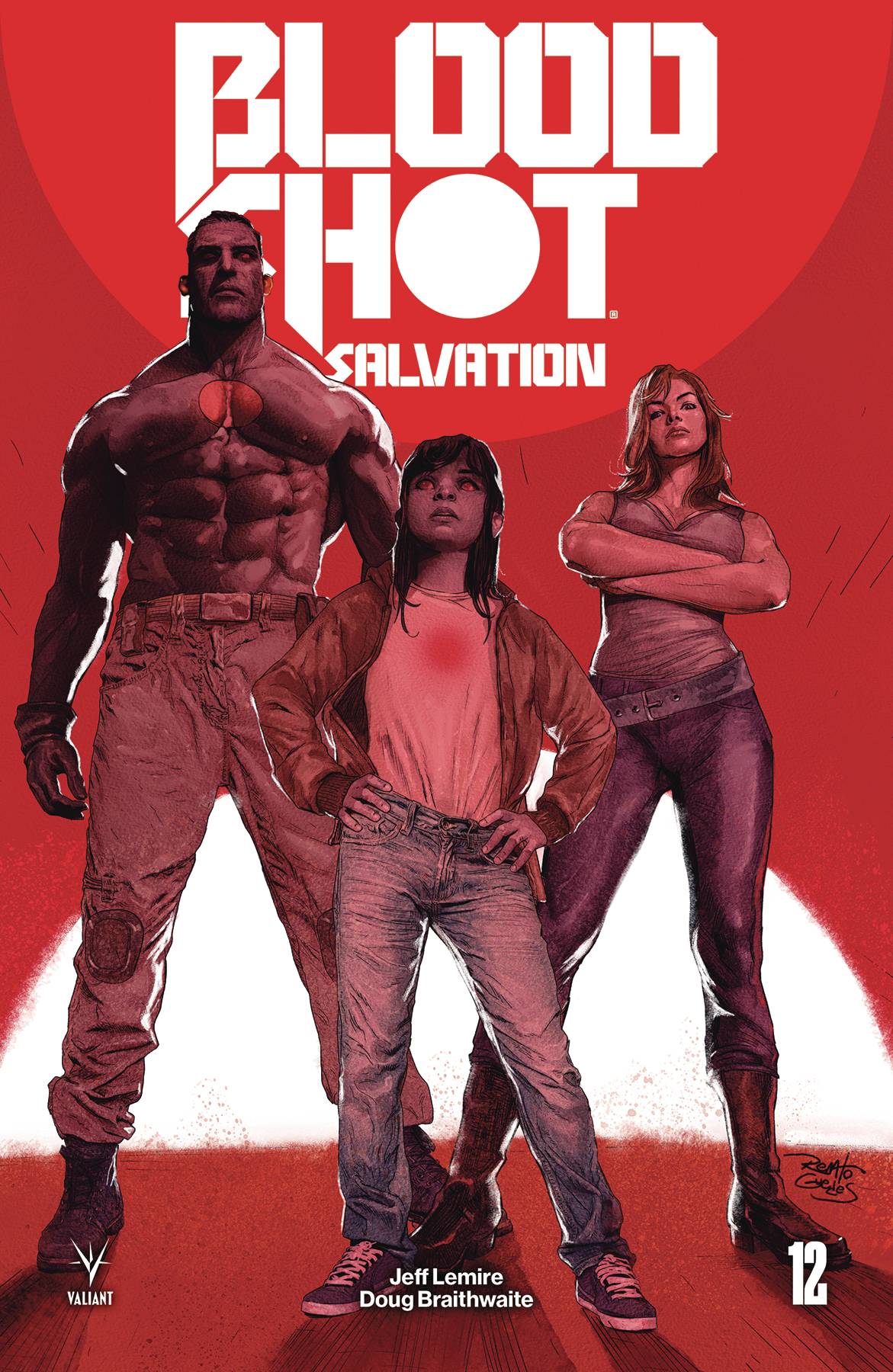 Bloodshot Salvation #12 Cover B Guedes