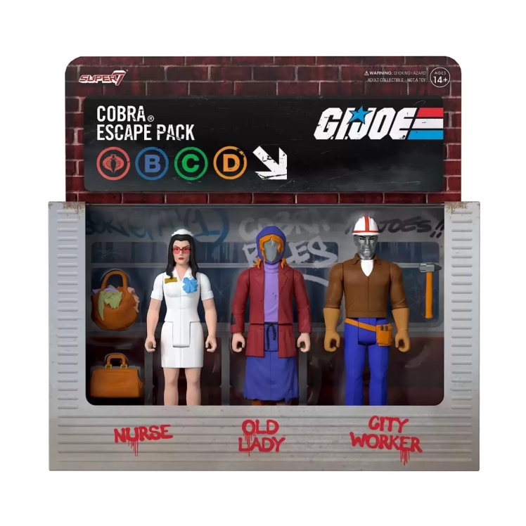 GI Joe Reaction Wave 6b Cobra Escape Pack