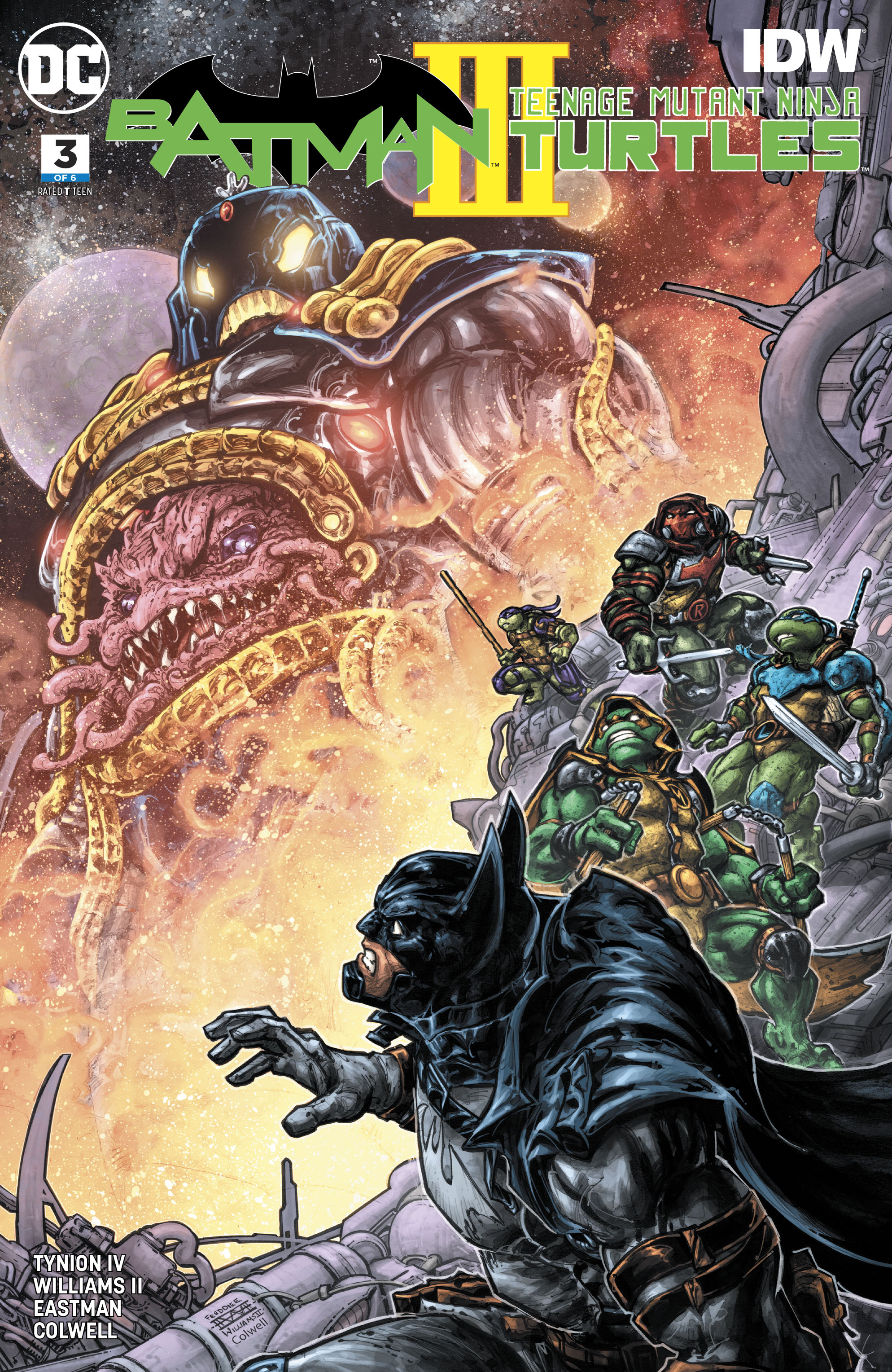 Batman Teenage Mutant Ninja Turtles III #3 (Of 6)