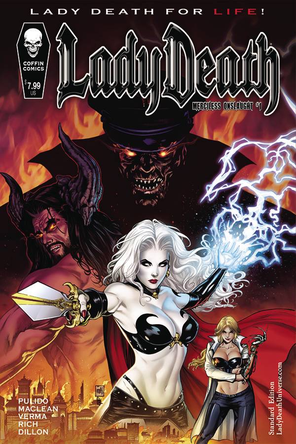 Lady Death Merciless Onslaught #1 Standard Cover (Mature)