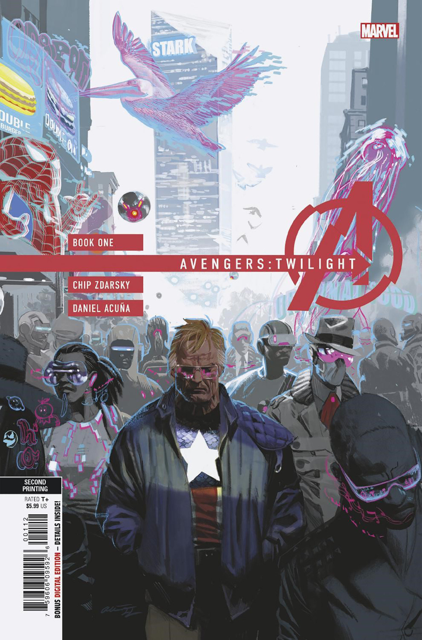 Avengers: Twilight #1 2nd Printing Daniel Acuna Variant