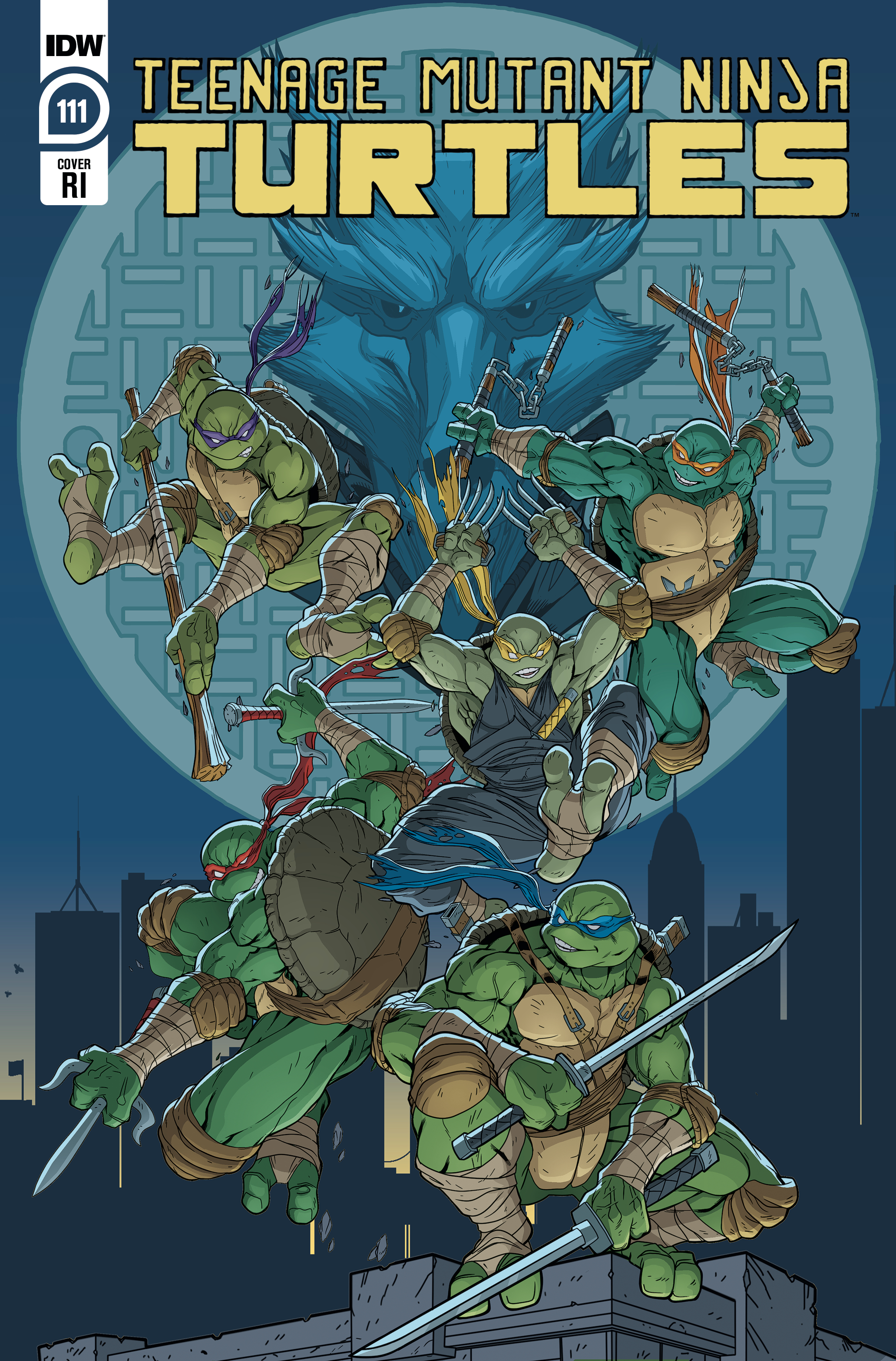 Teenage Mutant Ninja Turtles Ongoing #111 1 for 10 Incentive Lubera (2011)