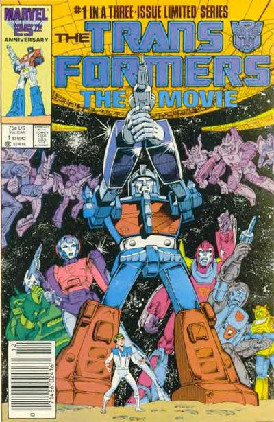 Transformers: The Movie #1 [Newsstand] - Fn-