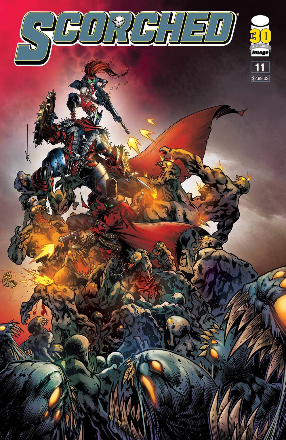 Spawn Scorched #11 Cover B Keane