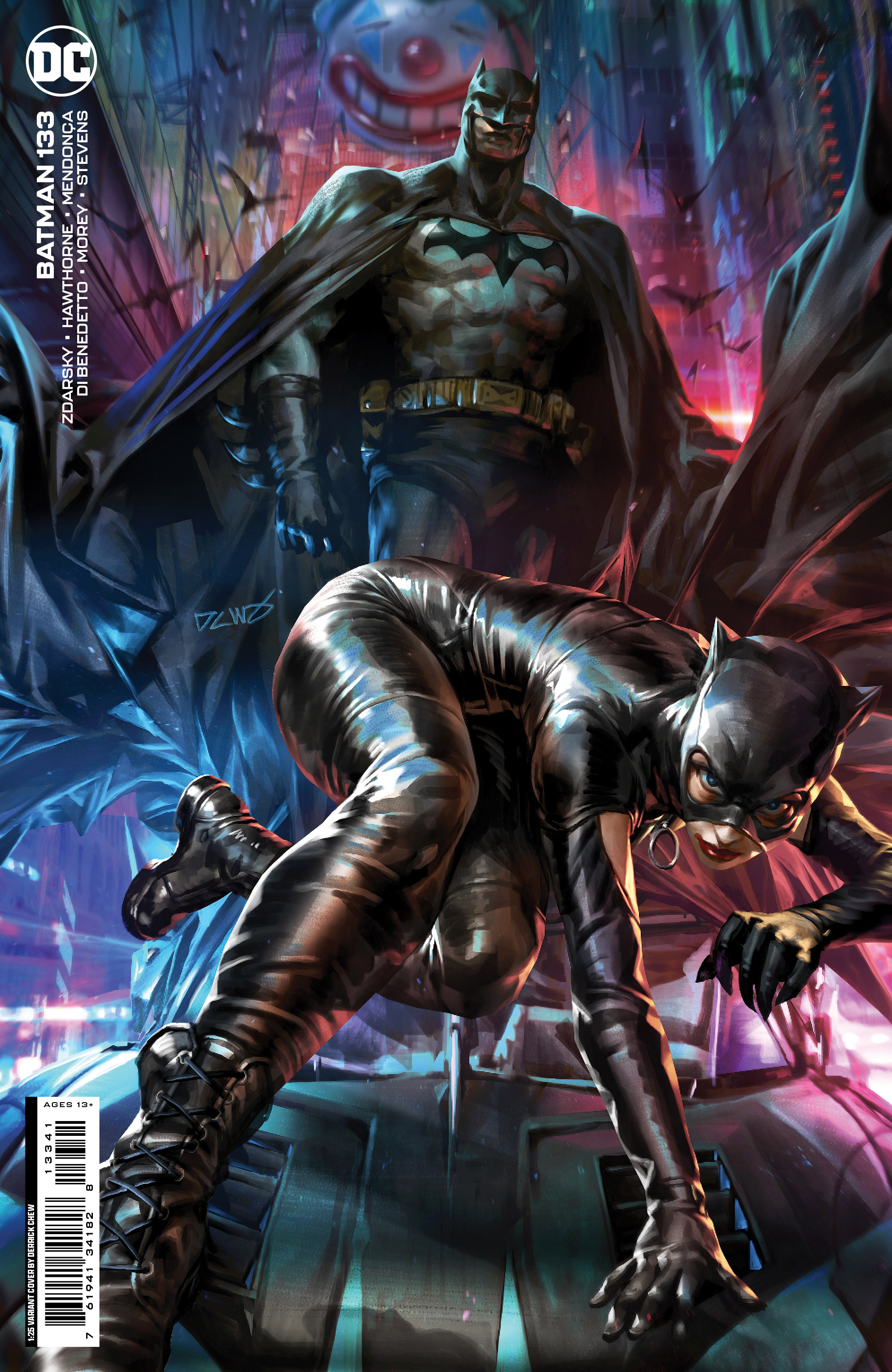 Batman #133 Cover D 1 For 25 Variant Derrick Chew  (2016)