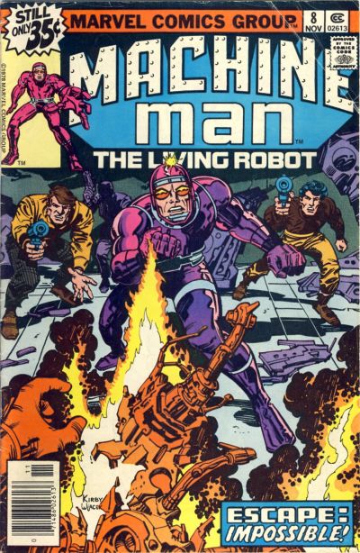 Machine Man #8-Near Mint (9.2 - 9.8)