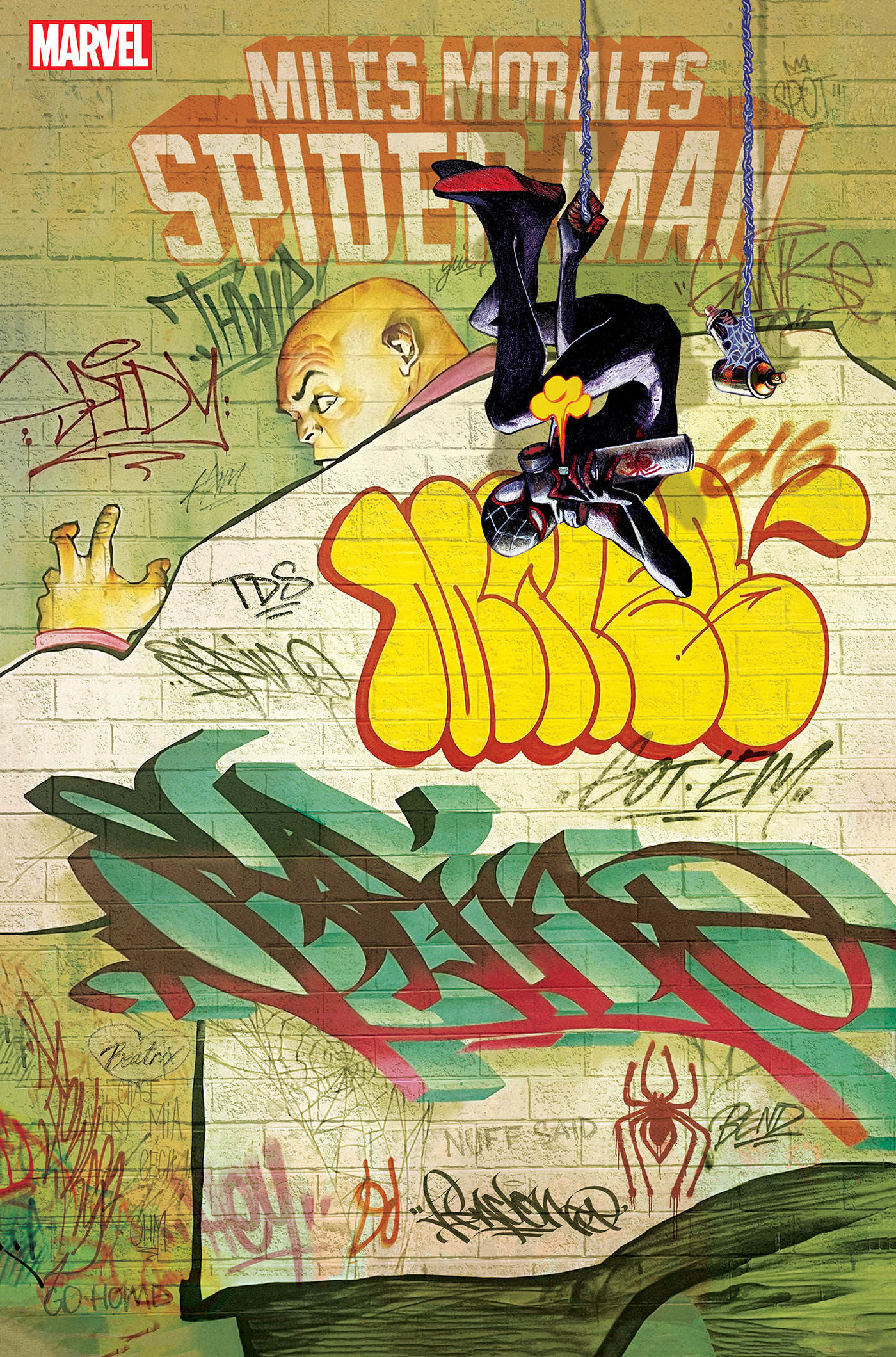 Miles Morales: Spider-Man #1 Graffiti Variant
