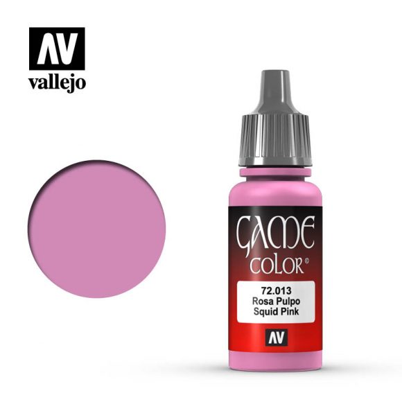 Vallejo Game Color Squid Pink Paint, 17Ml