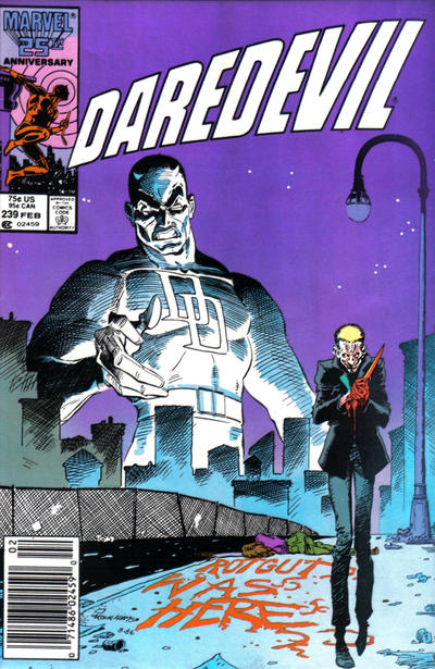 Daredevil #239 [Newsstand]-Fine (5.5 – 7)