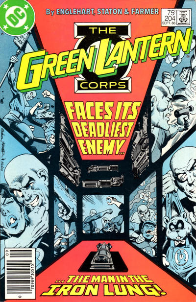 Green Lantern #204 [Newsstand]-Very Good (3.5 – 5)