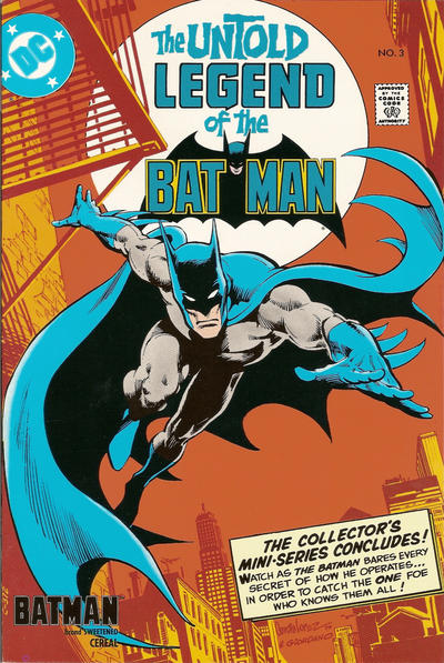 The Untold Legend of The Batman [Batman Cereal Edition] #3 - Nm/M 9.8