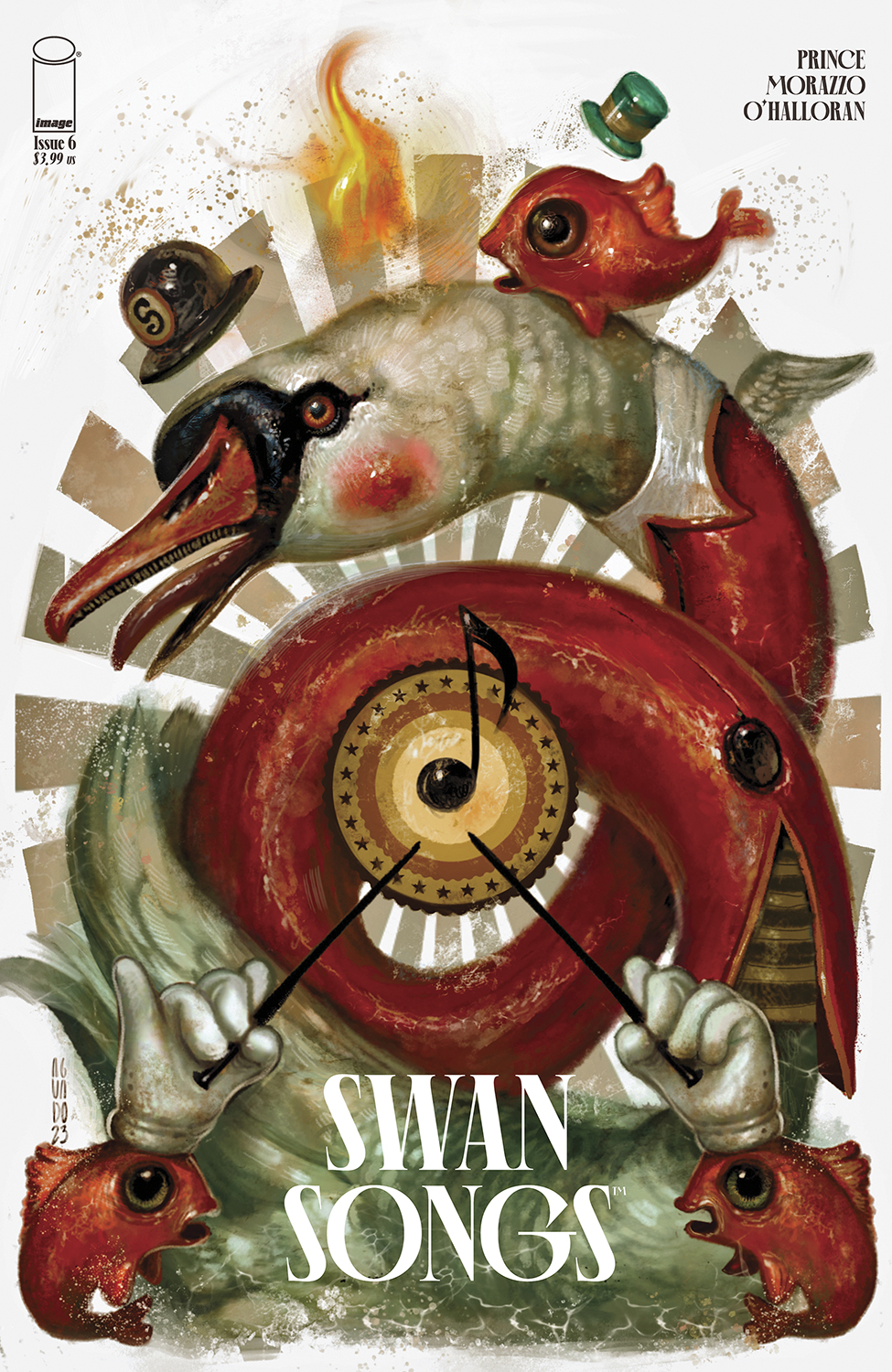Swan Songs #6 Cover B Aguado Variant (Of 6)